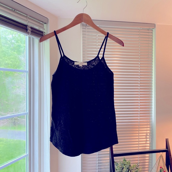 LOFT Lace Tank Top - Picture 1 of 4